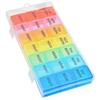 7-Day Pill Box Organizer 3 Times A Day Morning Noon and Night Medi Planner view 2