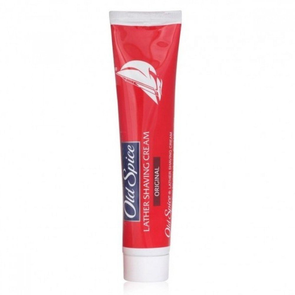 Old Spice Lather Shaving Cream - Original (Pack of 6) 70 g