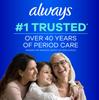 Always Ultra Thin Pads Regular W/Flexi-Wings Unscented 46 Count view 3