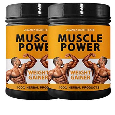Muscle Power | Body Weight Gainer Protein | Flavor Vanilla | Pack of 2