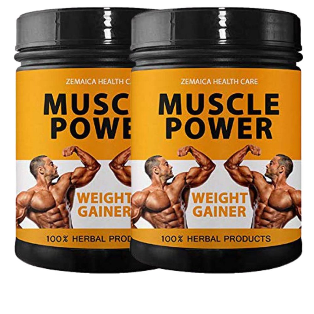 Muscle Power | Body Weight Gainer Protein | Flavor Vanilla | Pack of 2