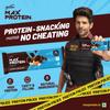 RiteBite Max Protein Daily Choco Classic 10g Protein Bars [Pack of 6] Protein Blend, Fiber, Vitamins & Minerals, No Preservatives, 100% Veg, For Energy, Fitness & Immunity - 300g view 2