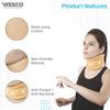 Vissco Cervical Collar without Chin Support, Relieves from Neck Pain, Neck support for Cervical Spondylosis, Excessive strain on the Neck muscles - XL (Beige) view 4