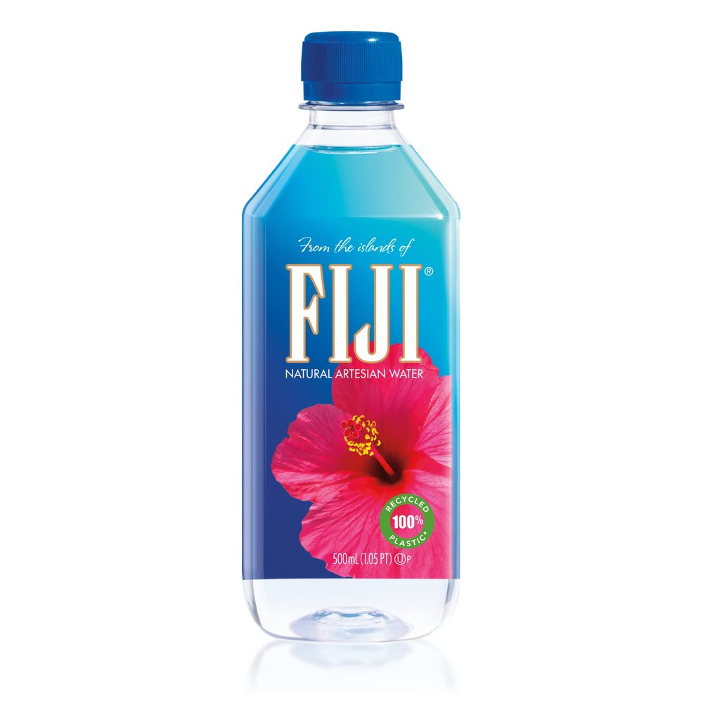 Fiji Natural Artesian Water, 16.9 Ounces (500 ml)