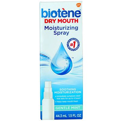 Biotene Mouth Spray, Gentle Mint, 1.5 Ounce Bottle Multi Packs (2)