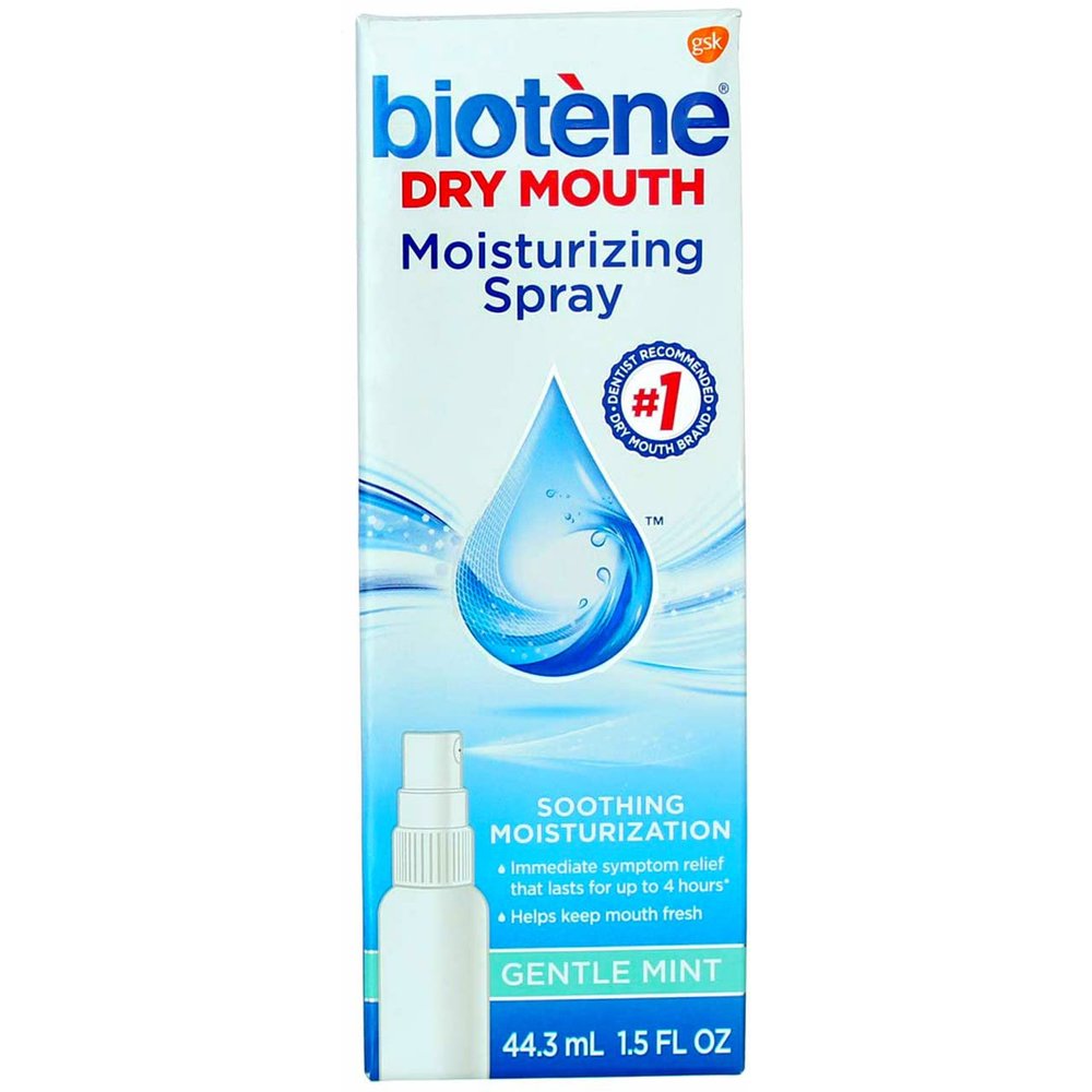 Biotene Mouth Spray, Gentle Mint, 1.5 Ounce Bottle Multi Packs (2)