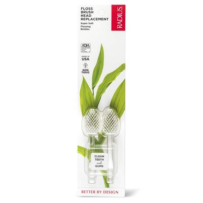 Radius Toothbrushes Replacement Head Pack Super Soft