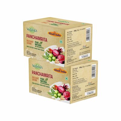 Vedantika Herbals Panchamrita Energy Drink (Combo Pack))