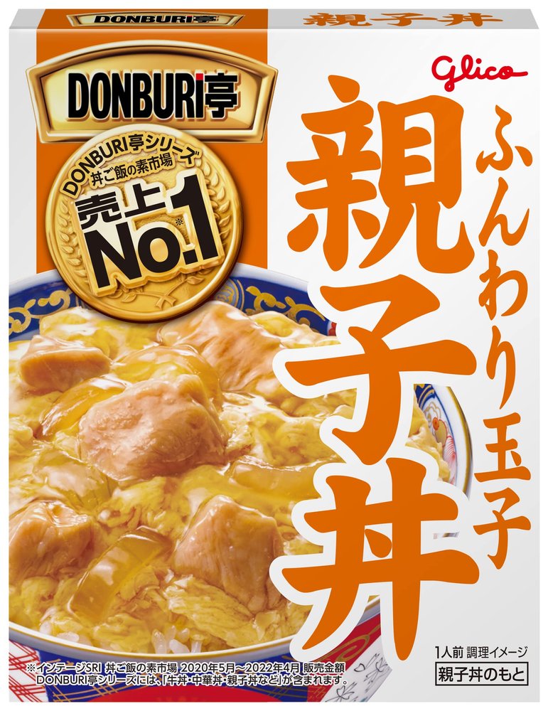 Glico DONBURI-tei Oyakodon 210 GM (Pack of 3) (Made in Japan)