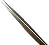 6-1/2" Straight Fine Tipped Gemstone and Diamond Melee Jewelry Tweezers view 2