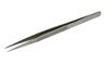 6-1/2" Straight Fine Tipped Gemstone and Diamond Melee Jewelry Tweezers view 3