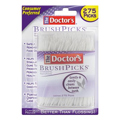 The Doctor's Brush Picks Interdental Toothpicks - 275 CT