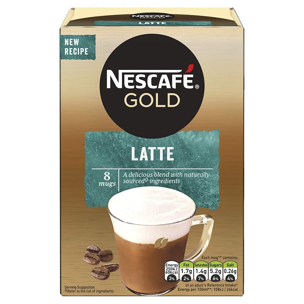 Nescafe Gold Latte, 156 g (45444)