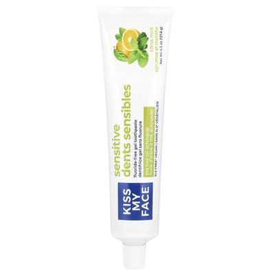 Kiss My Face Sensitive Toothpaste, Fluoride Free Toothpaste, 4.5 Ounce by Kiss My Face