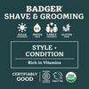 Badger Balm - Mustache Wax - Navigator Class Man Care - .75 oz view 4