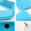 HomeTop Premium Classic Rubber Hot or Cold Water Bottle (2 Liters, Blue) view 2