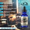 Beard Oil by Mountaineer Brand, Barefoot/UNSCENTED: Beard Conditioning Oil, 2 Ounce bottle view 2