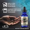 Beard Oil by Mountaineer Brand, Barefoot/UNSCENTED: Beard Conditioning Oil, 2 Ounce bottle view 3