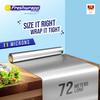 Fresh Wrap Aluminium Materail - 72 Meters, pack of 1 view 2