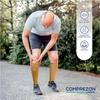 Comprezon Classic Lycra Medical Compression Stockings | Class 1 Compression | Below Knee Length | Pain Relief & Swelling Reduction | Compression Socks for Men and Women | Varicose Veins Stockings (Medium) view 3