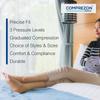 Comprezon Classic Lycra Medical Compression Stockings | Class 1 Compression | Groin Length | Pain Relief & Swelling Reduction | Compression Socks for Men and Women | Varicose Veins Stockings (X Large) view 4