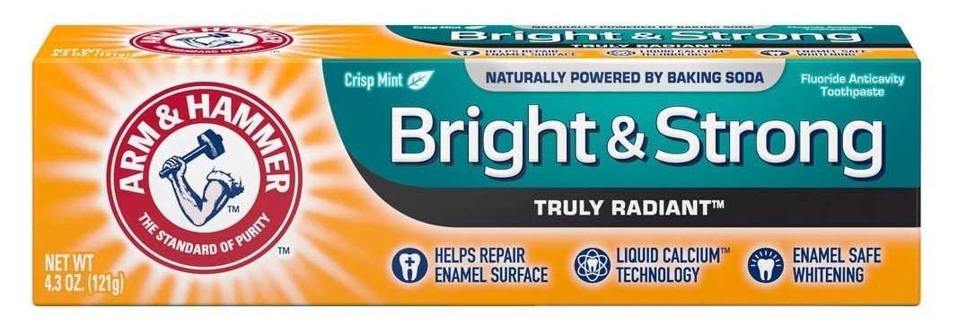 Arm & Hammer Truly Radiant Whitening & Enamel Strengthening Toothpaste Fresh Mint by Arm & Hammer