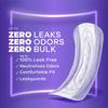 Always Discreet, Incontinence Pads, Moderate, Long Length, 54 Count (Packaging May Vary) view 2