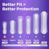 Always Discreet, Incontinence Pads, Moderate, Long Length, 54 Count (Packaging May Vary) view 4