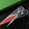 Suvorna Ador Mustache & Beard Trimming Men's Grooming Scissors, Silver view 2