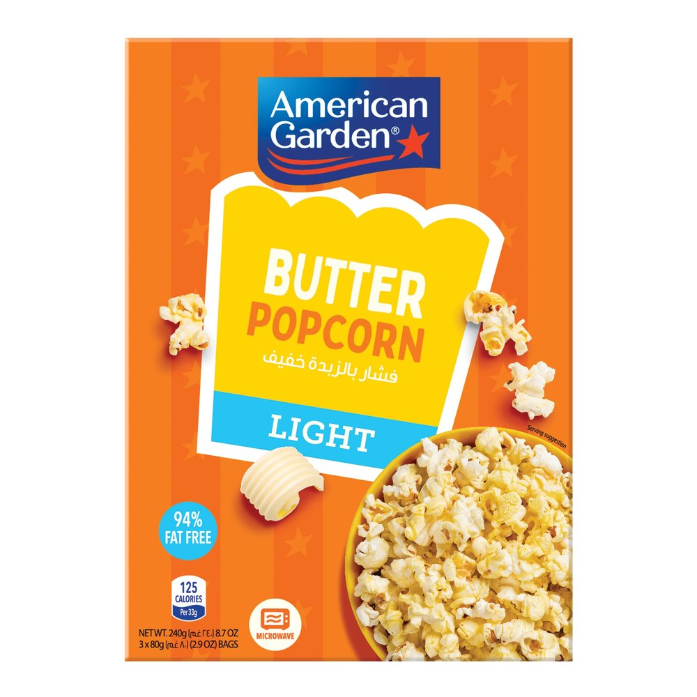 AG Microwave Popcorn Fat Free 10.5oz