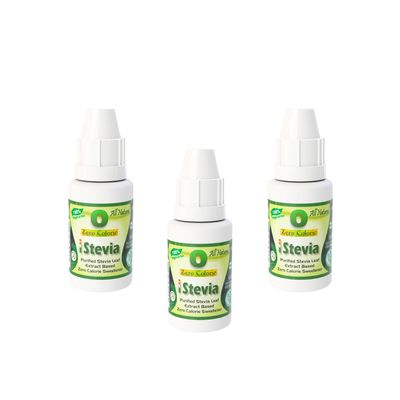 iStevia Zero Calorie Natural Sweetener - 15 ml | Zero Calories, Zero GI Sugar Substitute | (Stevia Drops) - Sugarfree (15 ml - (Pack of 3))