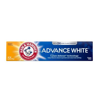 ARM & HAMMER Advance White Baking Soda & Peroxide Toothpaste, Extreme Whitening 4.3 oz ( Pack of 6)