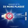 ARM & HAMMER Advance White Baking Soda & Peroxide Toothpaste, Extreme Whitening 4.3 oz ( Pack of 6) view 4