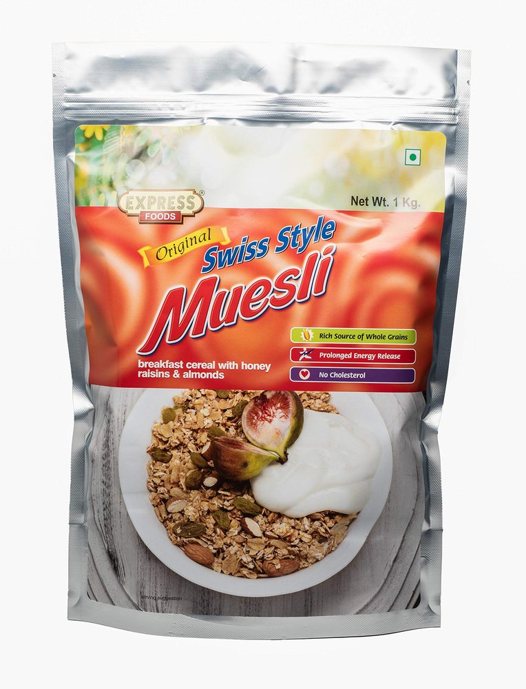 Express Foods Swiss Style Muesli Jar/Pouch, 1kg