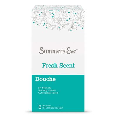 Summer's Eve Douche | Fresh Scent | 4.5 oz Size | Pack of 1 | pH Balanced, Dermatologist & Gynecologist Tested