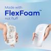 Always Infinity Size 2 Feminine Pads with Wings, Super Absorbency, Unscented, 16 Count (Packaging May Vary) (Packaging May Vary) view 4