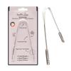 HealthAndYoga SteloSwipe Stainless Steel Tongue Cleaner (Pack of 1)- Premium Design, Surgical Grade Scraper, Sterlisable- For Oral Care, Prevents Bad breath & Cavities- Women & Men- Travel/Home Use view 1
