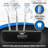 Dental Tartar Scraper and Remover Set Stainless Steel By Majestic Bombay view 4