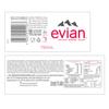 Evian Mineral water, Naturally Filtered Drinking water, 750ml Bottled Water Crafted by Nature, Case of 12 X 750ml Sports Cap Water Bottles view 2