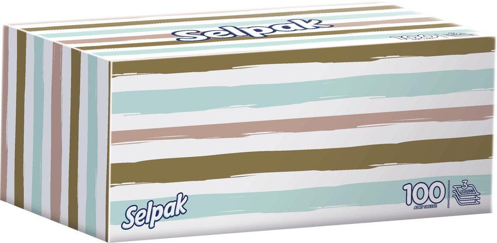SELPAK Facial Tissue Box Maxi
