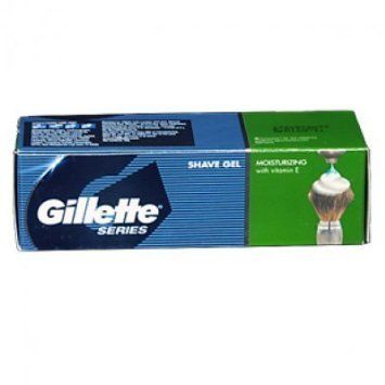 Gillette Series Shave Gel - Moisturizing With Vitamin E (60g) (pack of 2)