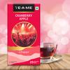 TE-A-ME Cranberry Apple Tea - 25 Tea Bags | Fruit Tea Bags | Non Caffeine | Sugar Free view 3