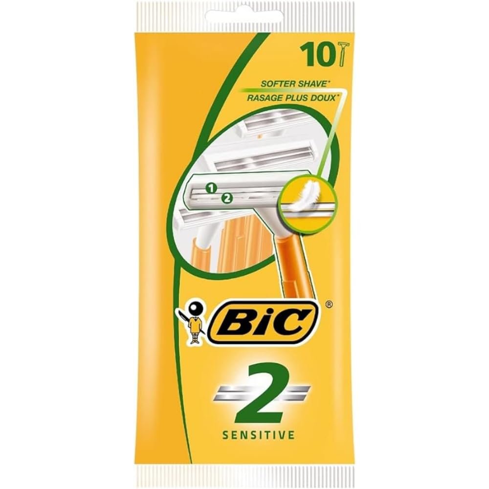 Bic 2, Pack 10, Twin Blade Razor
