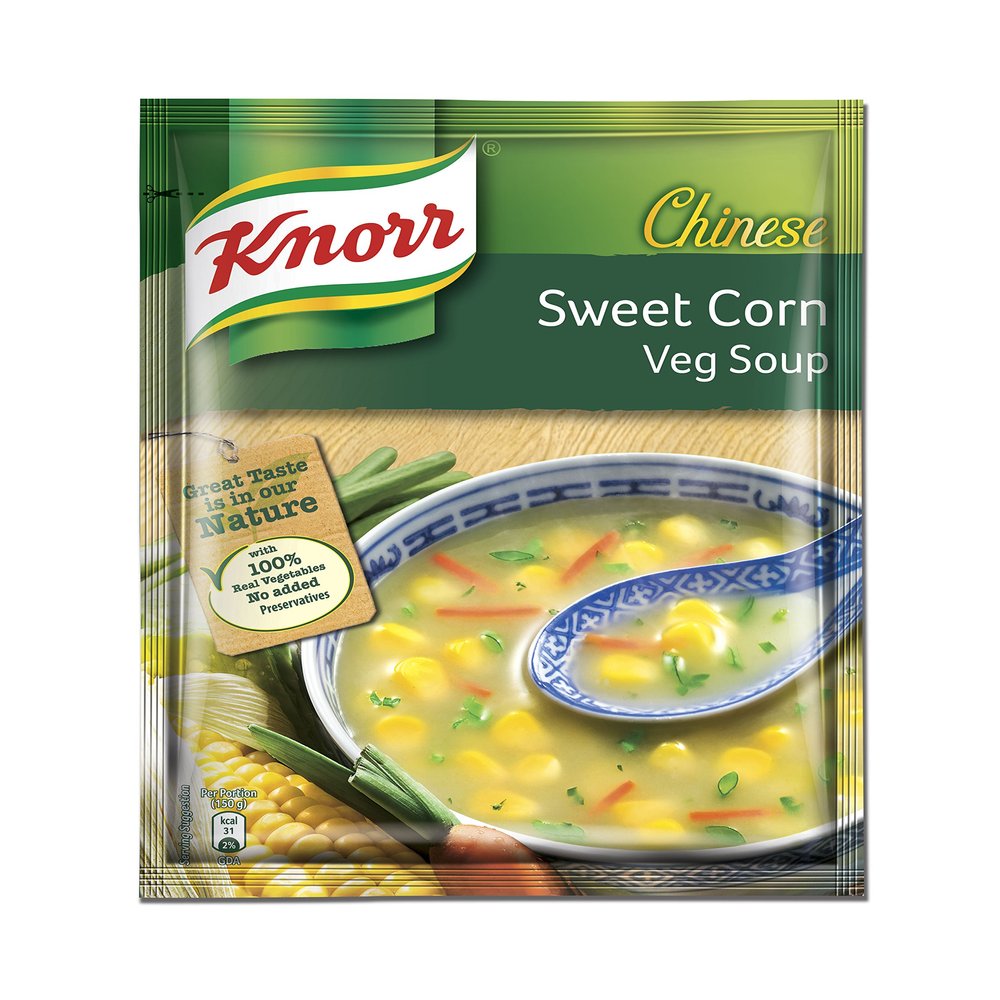 Knorr Chinese Sweet Corn Veg Soup, 51g