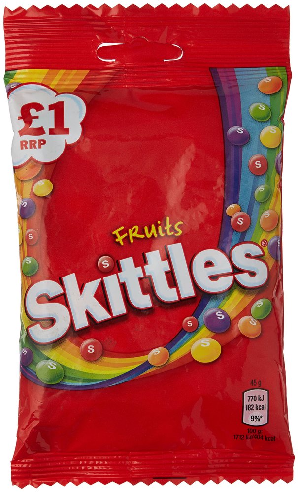 Skittles Fruits PCH, 125g