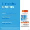 Doctor's Best L-Tyrosine Supplement, 120 Count view 3