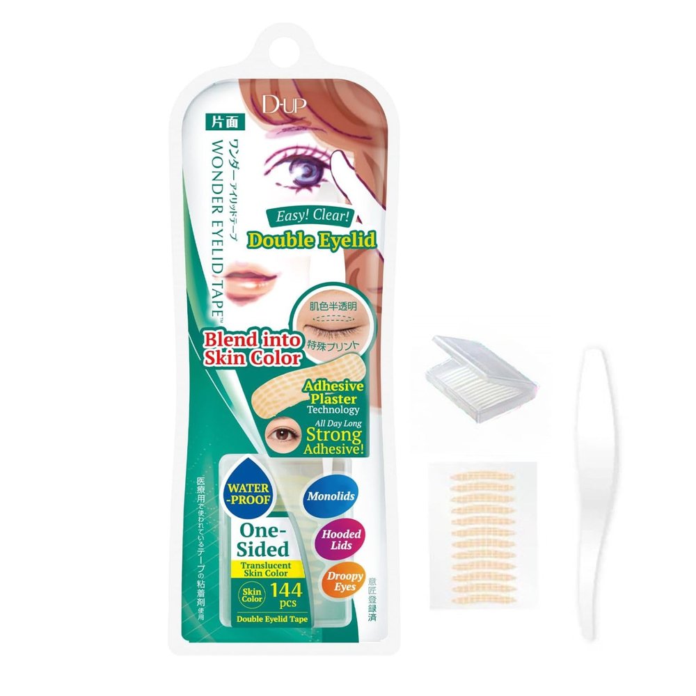 DUP Wonder Eyelid Tape (Green)-One Side 120Ct