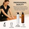 Amber: Royal Massage Empty Massage Oil Bottle With Pump, 8 Ounce, Amber view 3