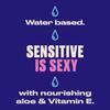 H2O Sensitive Touch Lubricant 5.5oz by Trojan view 4