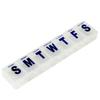 Chef Craft 42015 Jumbo Pill Organizer, Clear, 4-Pack view 3